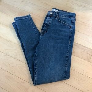 High waisted topshop skinny jeans